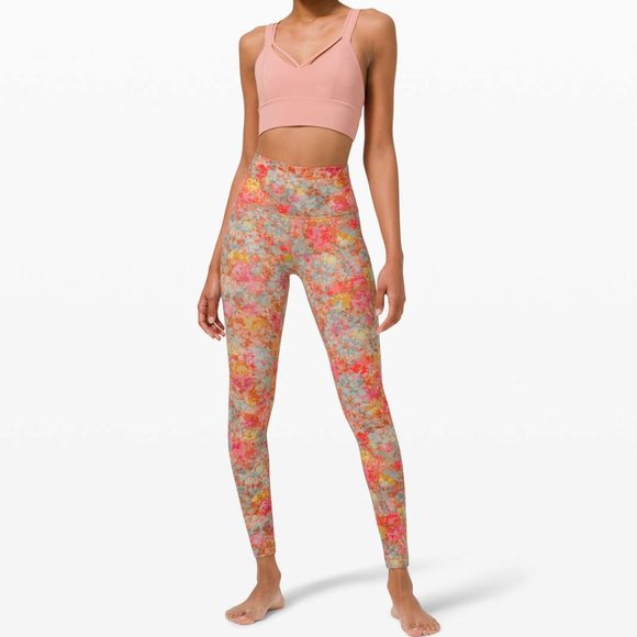 NWOT Lululemon Align High-Rise Pant Leggings 28" - Inflorescence Multi -8 - Picture 2 of 6